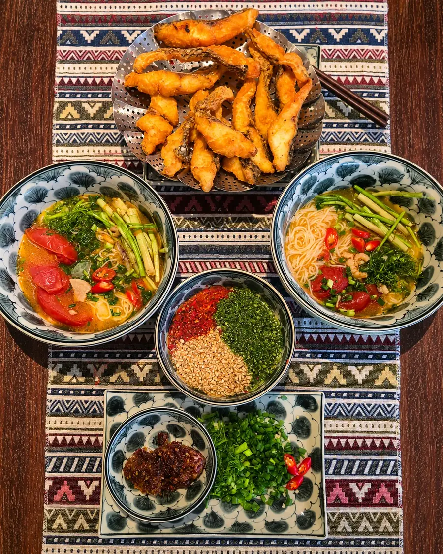 Vietnamese regional meal