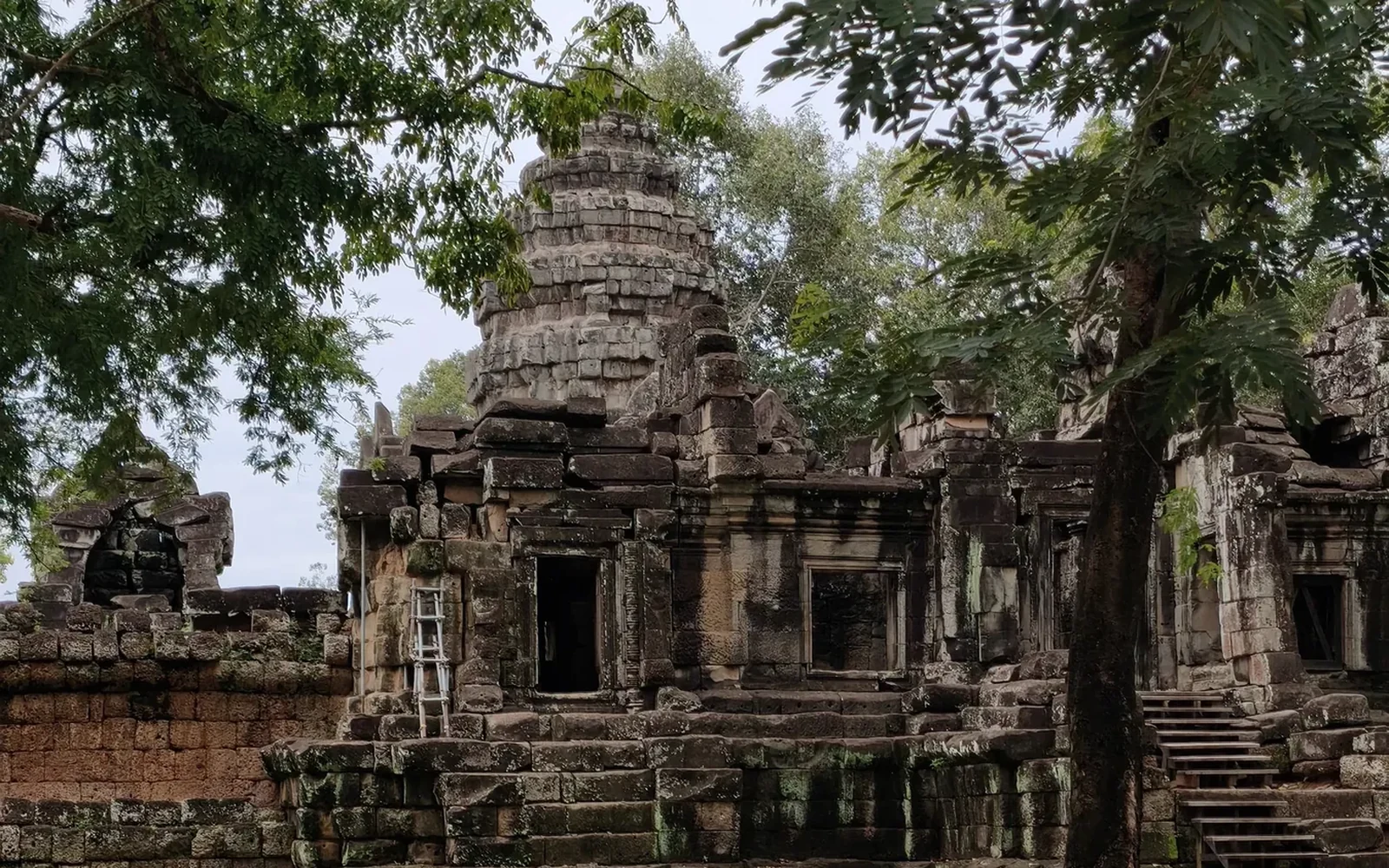 Temple ruins near Siem Reap, Cambodia